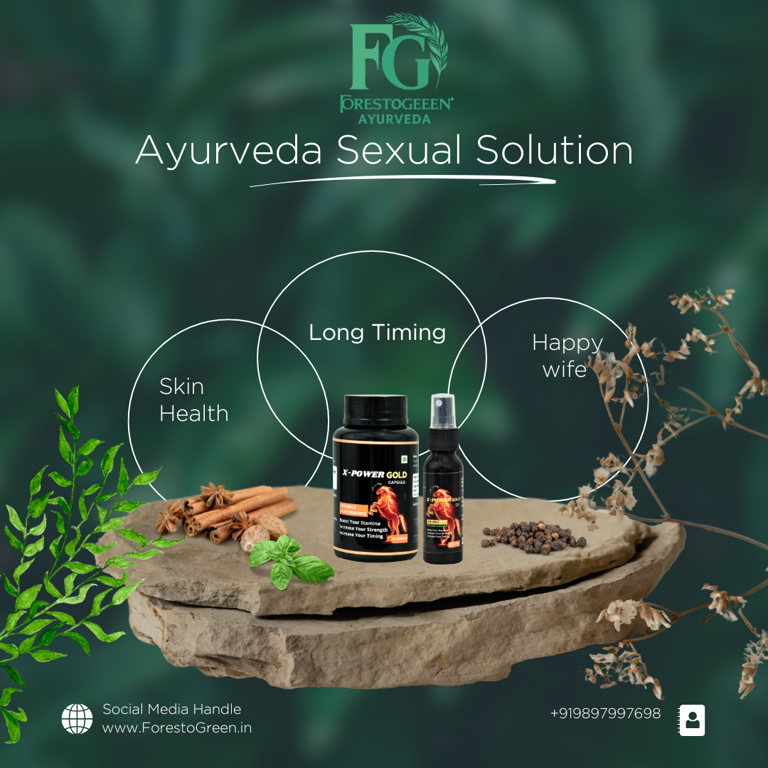 X Power Gold – Ayurvedic Male Vitality Combo