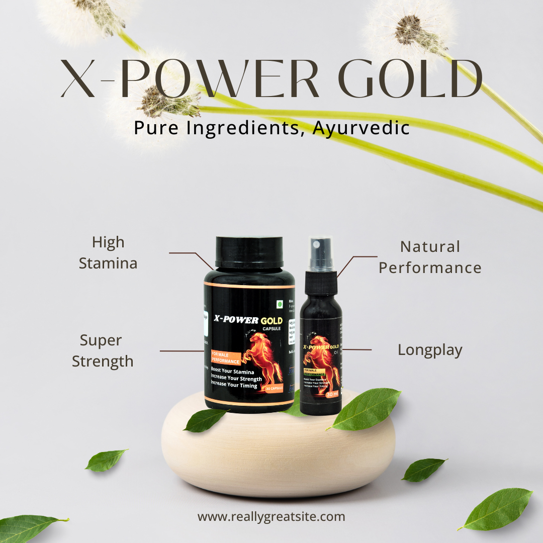 X Power Gold – Ayurvedic Male Vitality Combo